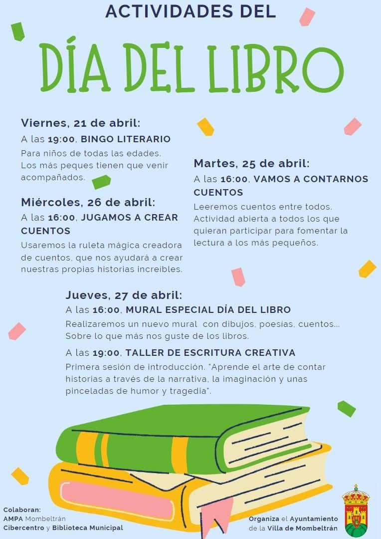 Cartel Día del Libro La Villa