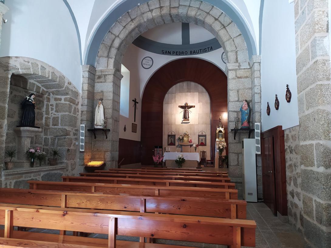 Interior de la Capilla de San Esteban