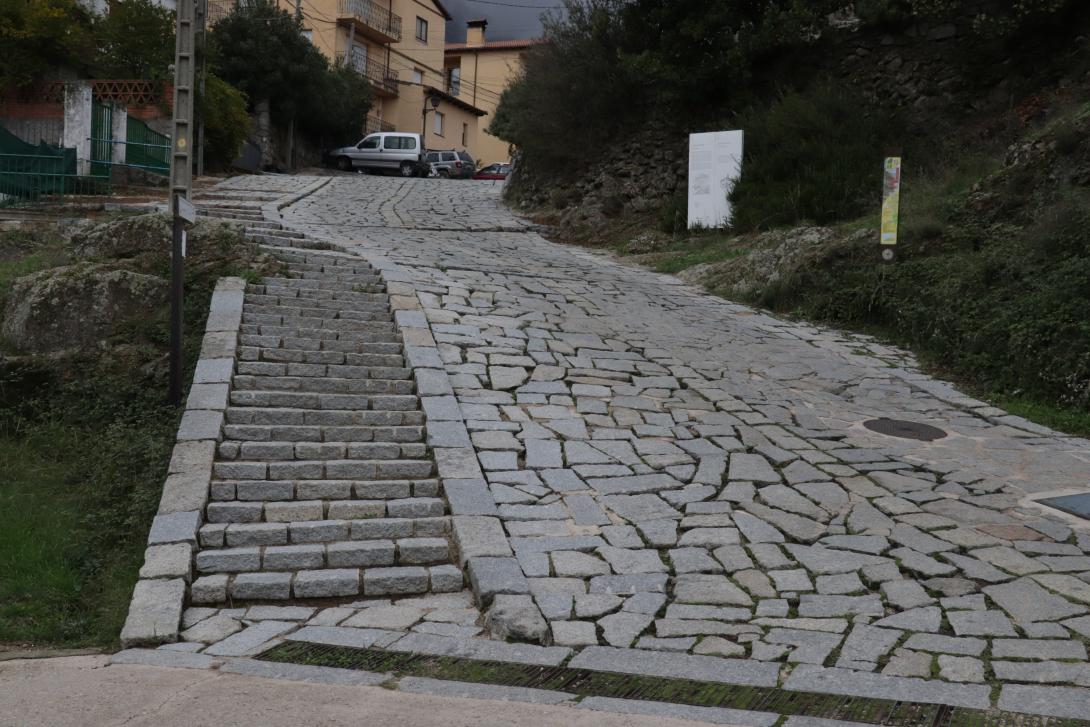 Inicio de la Calzada Romana