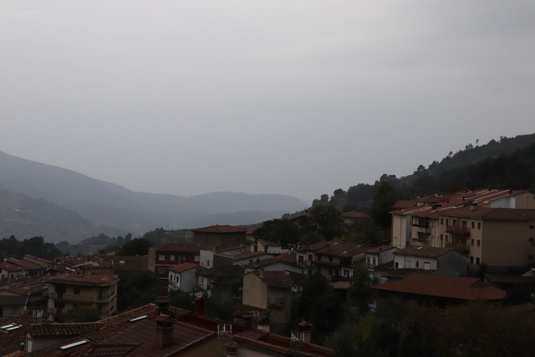 Cuevas en día de lluvia