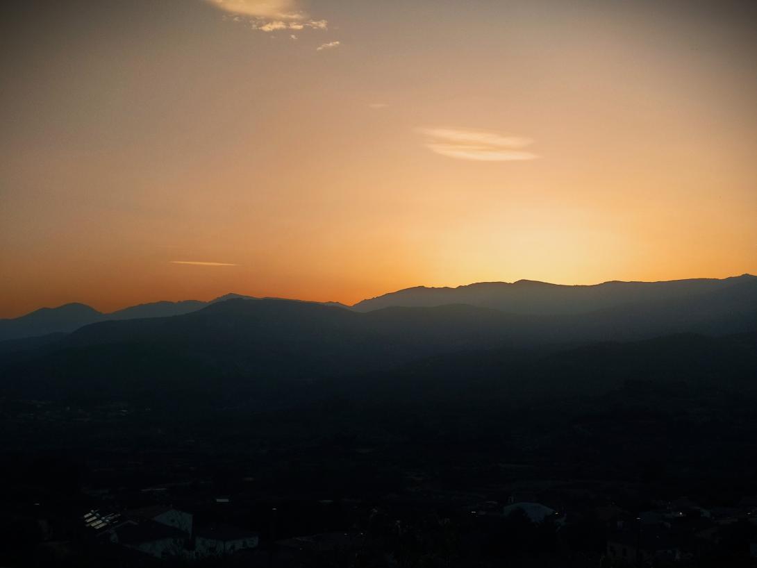 Atardecer en el Barranco