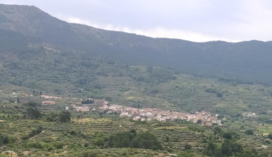 San Esteban visto desde Villarejo