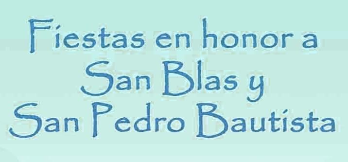 Fiestas San Blas y San Pedro Bautista Mombeltrán
