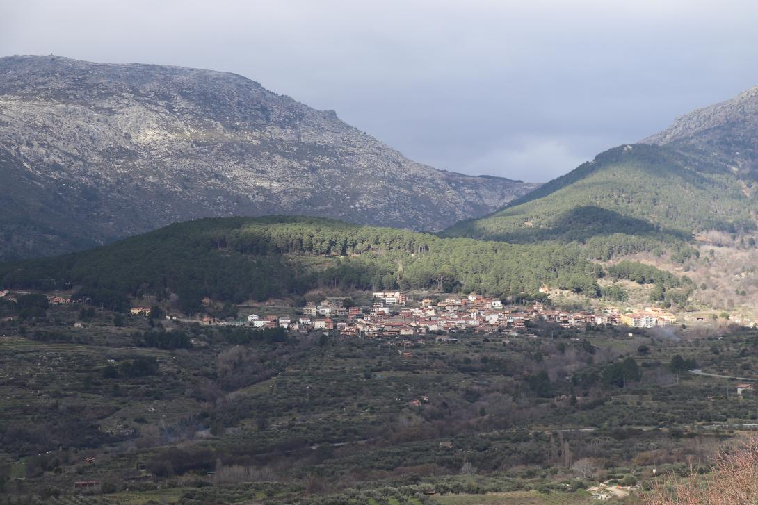 Panorámica de Villarejo del Valle