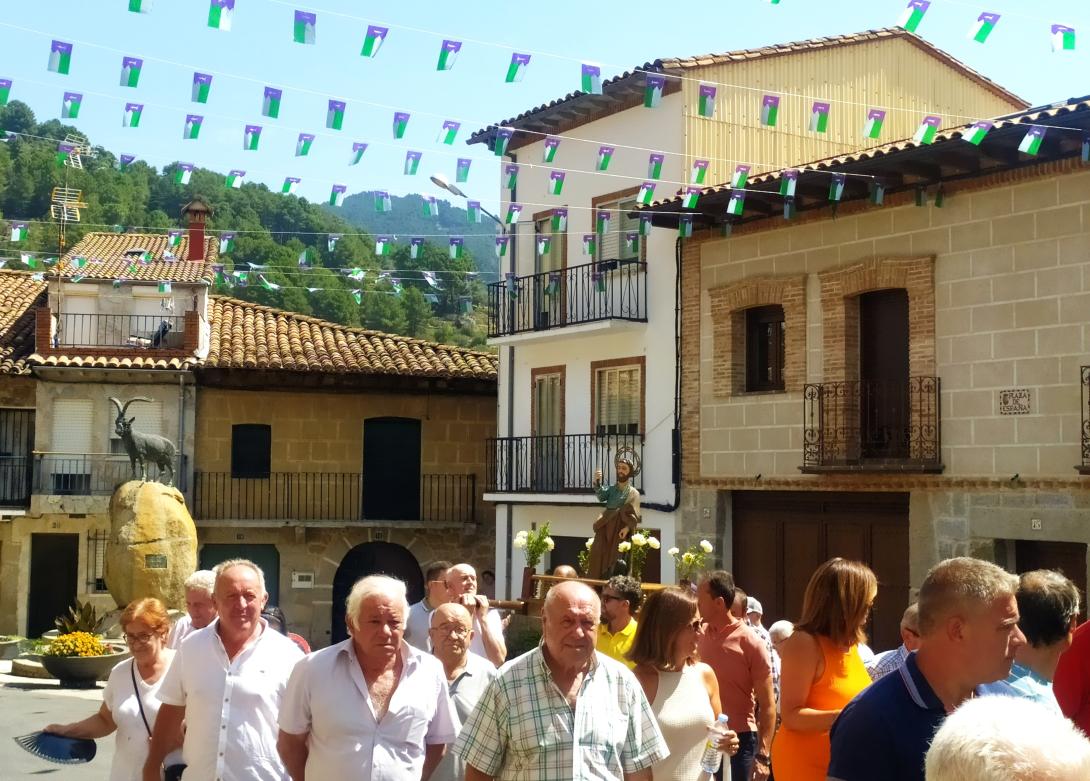 Procesión de San Bartolomé en Villarejo