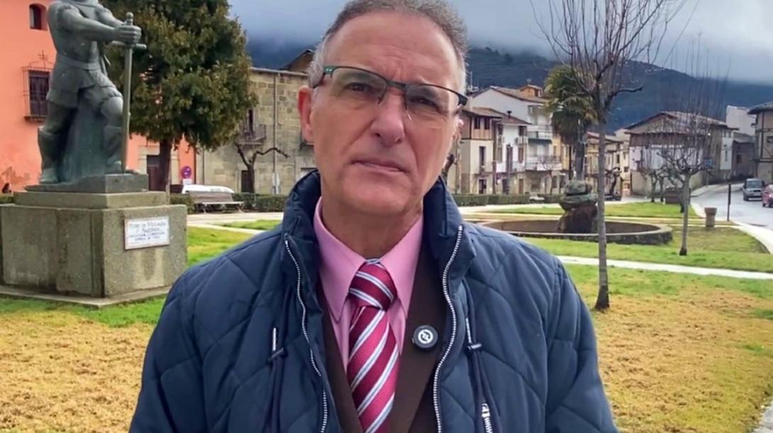 Francisco Hernández, alcalde de Mombeltrán (Por Ávila)